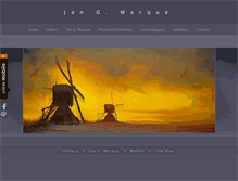 Tablet Screenshot of jan-marque.com
